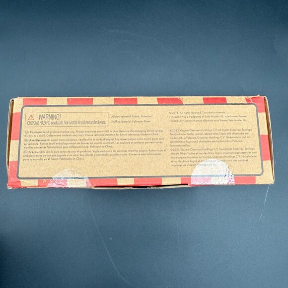 Limited Edition Teenage Mutant Ninja Turtles X Fuggler Donatello Plush Monster T - Picture 5 of 5